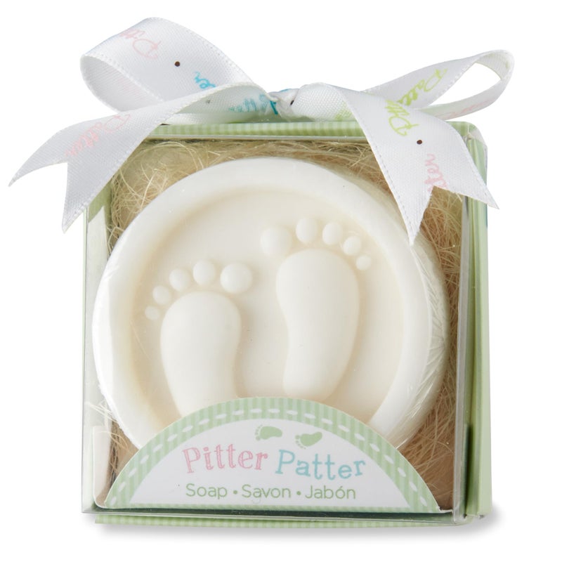 Kate Aspen Pitter Patter Soap, White - Image 3